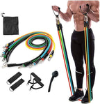 11 Pcs Resistance Band Set For Men & Women